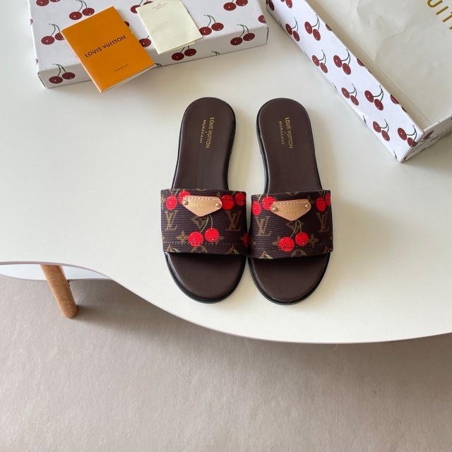 Luxury Fashion Women Flat Slides