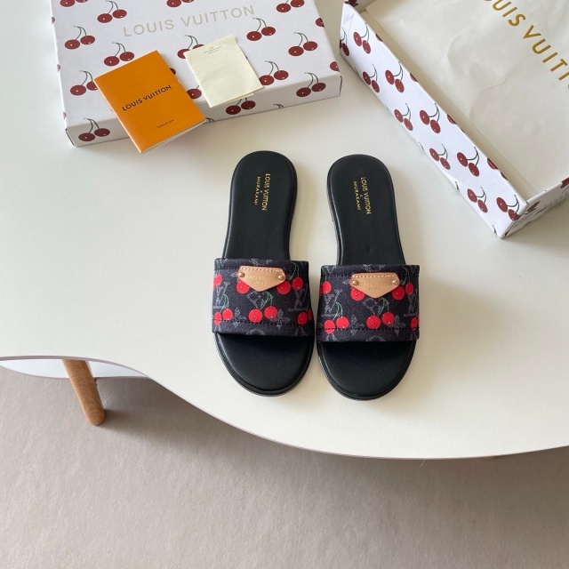 Luxury Fashion Women Flat Slides