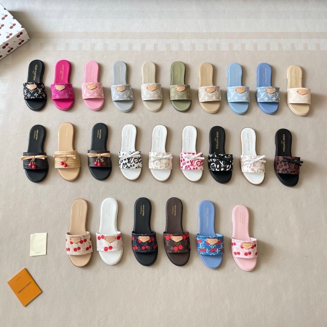 Luxury Fashion Women Flat Slides