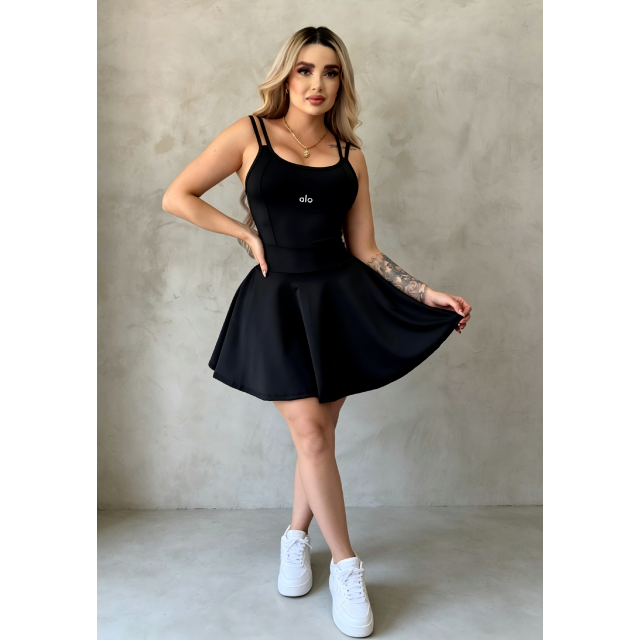 Cami Straps Slim Fit Romper Dress