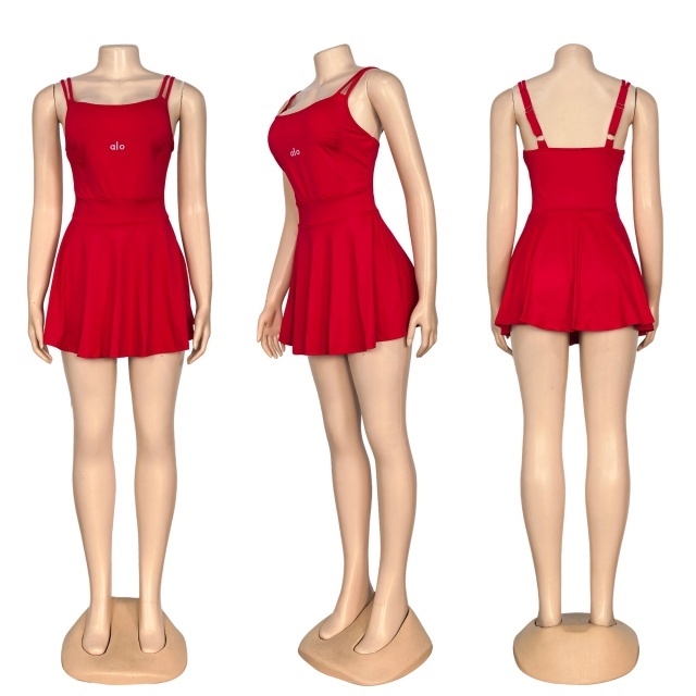 Cami Straps Slim Fit Romper Dress