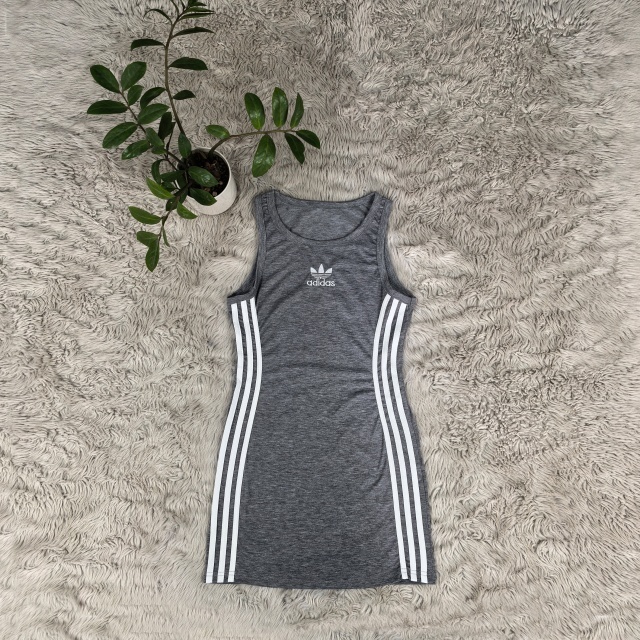 Fashion Striped Sleeveless Sport Dress