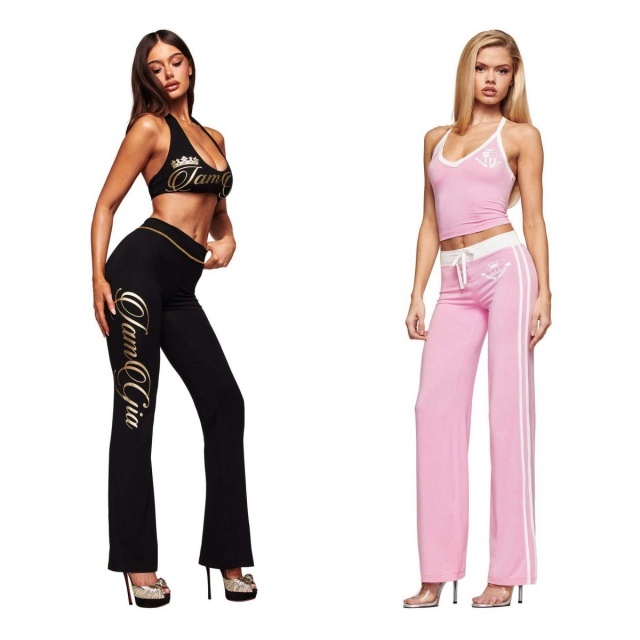 Printed Cami Top Casual Pant Set