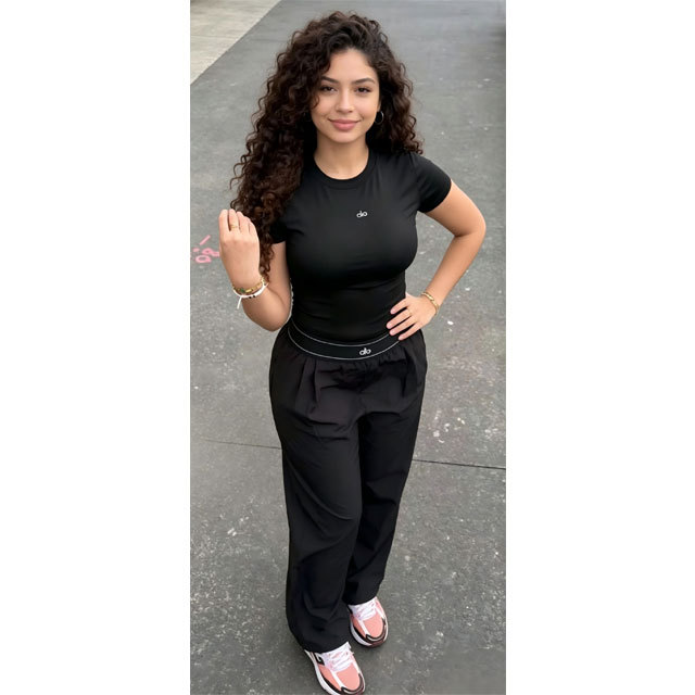 Fashion Embroidery Women Casual Pants Suit