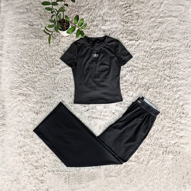 Fashion Embroidery Women Casual Pants Suit