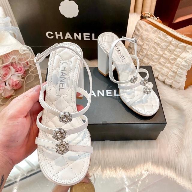 Luxury Fashion Women Hollow Out Chunky Sandals