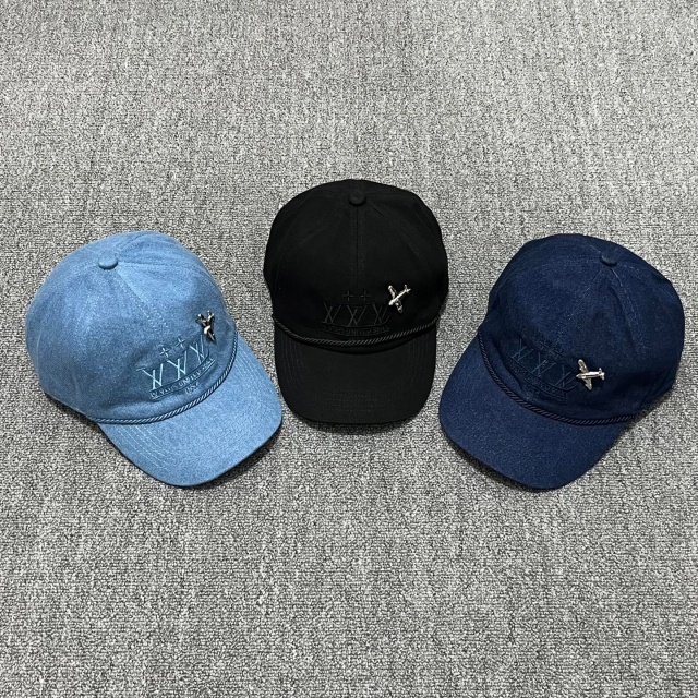 Fashion Denim Unisex Baseball Caps