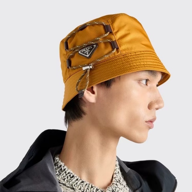 Fashion Logo Drawstring Bucket Hats