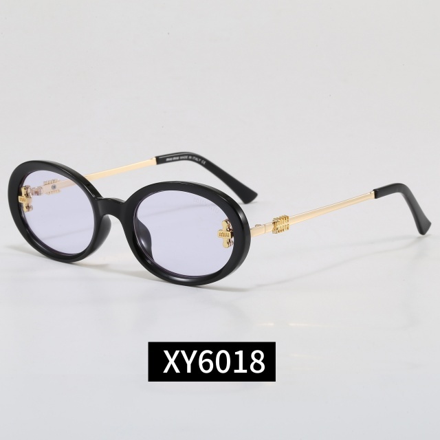 Oval Frame Retro Designer Glasses
