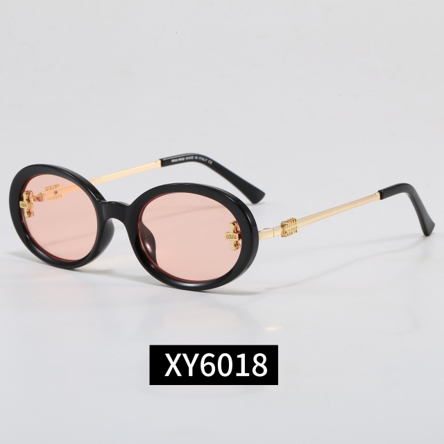 Oval Frame Retro Designer Glasses