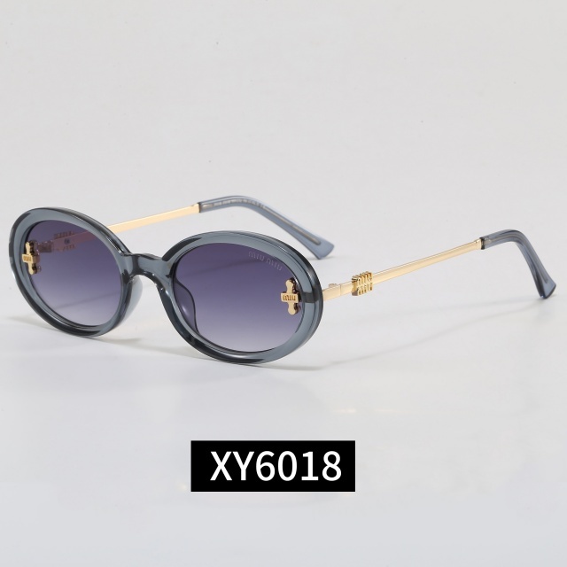 Oval Frame Retro Designer Glasses