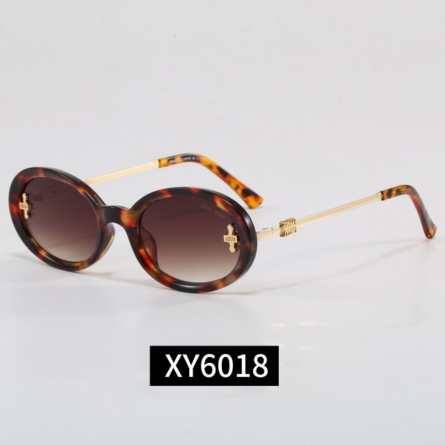 Oval Frame Retro Designer Glasses