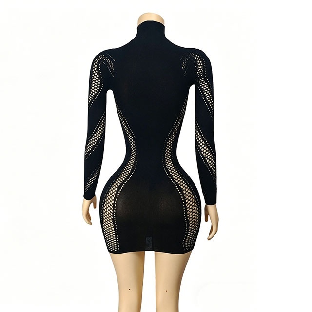 Hollow Out Bodycon Lingerie Dress