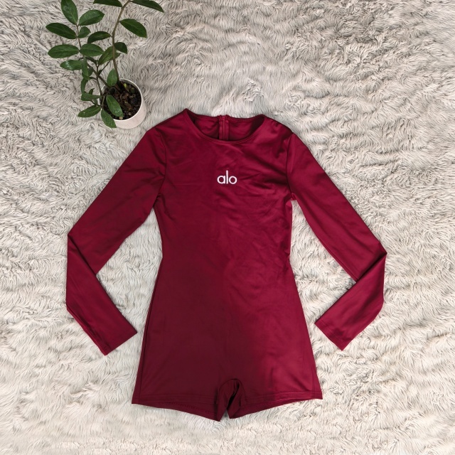 Fashion Embroidery Sport Long Sleeve Romper