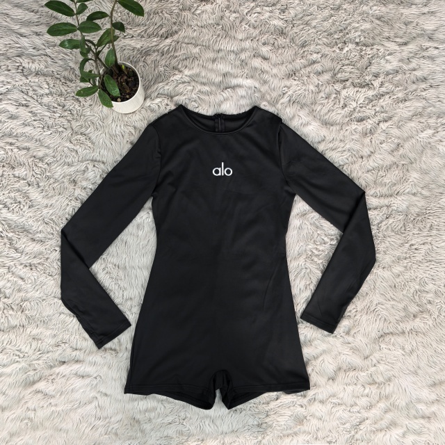 Fashion Embroidery Sport Long Sleeve Romper