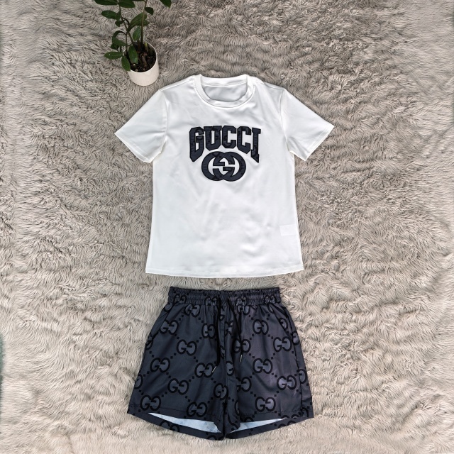 Embroidery Fashion Women Casual Short Set