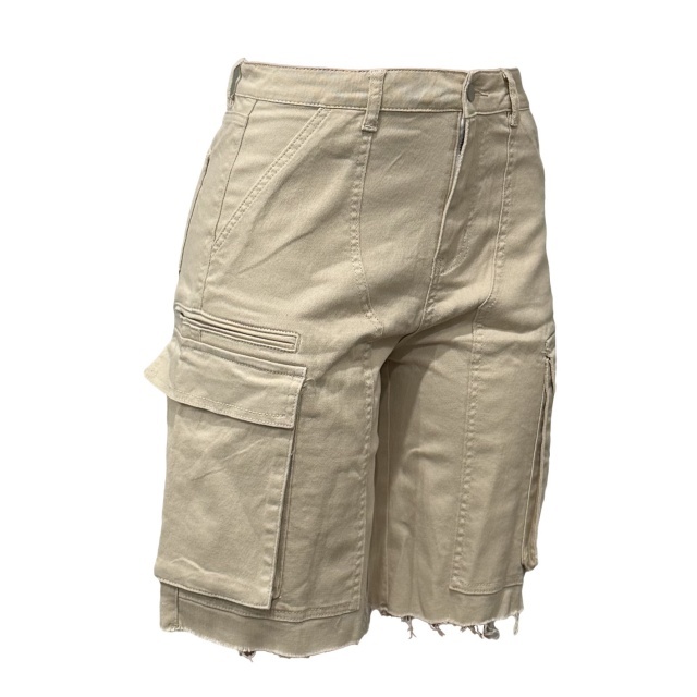 Utility Pockets Ripped Denim Jeans