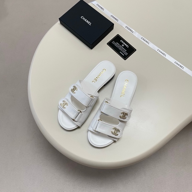 Fashion Rhinestones Velcro Flat Sandals