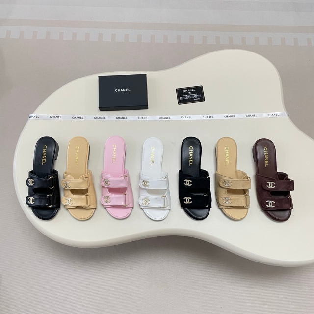 Fashion Rhinestones Velcro Flat Sandals