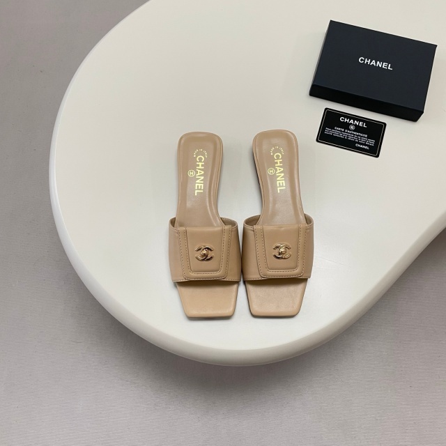Fashion Square Toe Women Flat Sandals