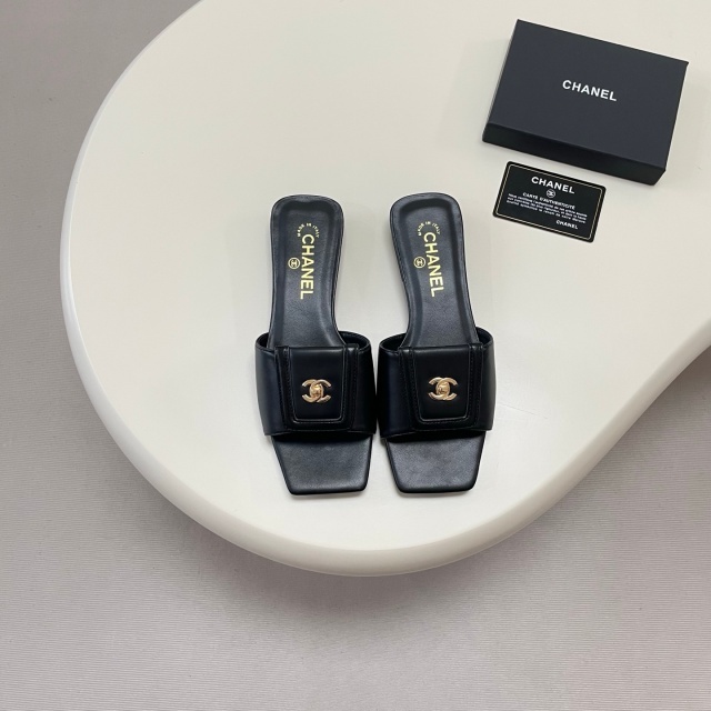 Fashion Square Toe Women Flat Sandals