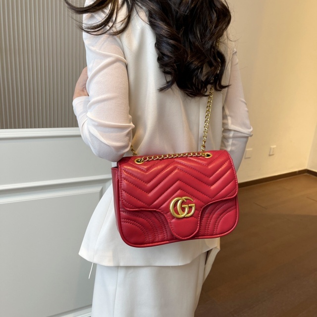 Chained Leather Fashion Luxury Messenger Bags