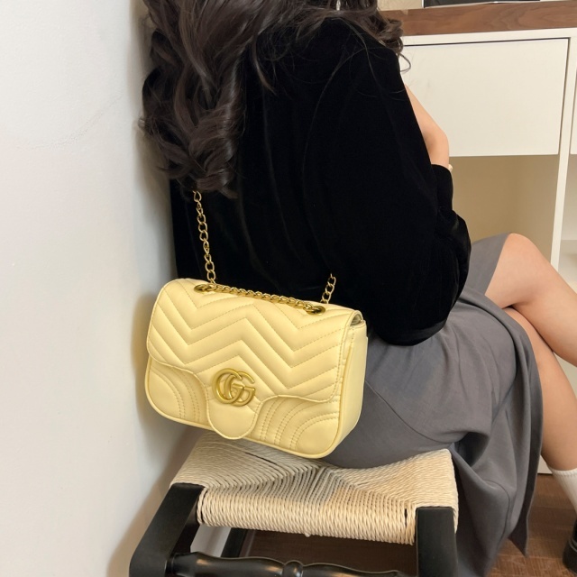 Chained Leather Fashion Luxury Messenger Bags