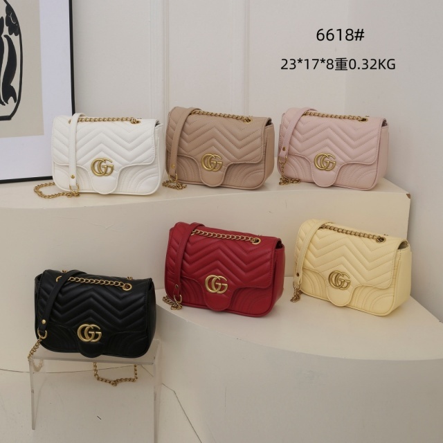 Chained Leather Fashion Luxury Messenger Bags