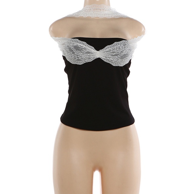 Lace - spliced Slimming Camisole Top