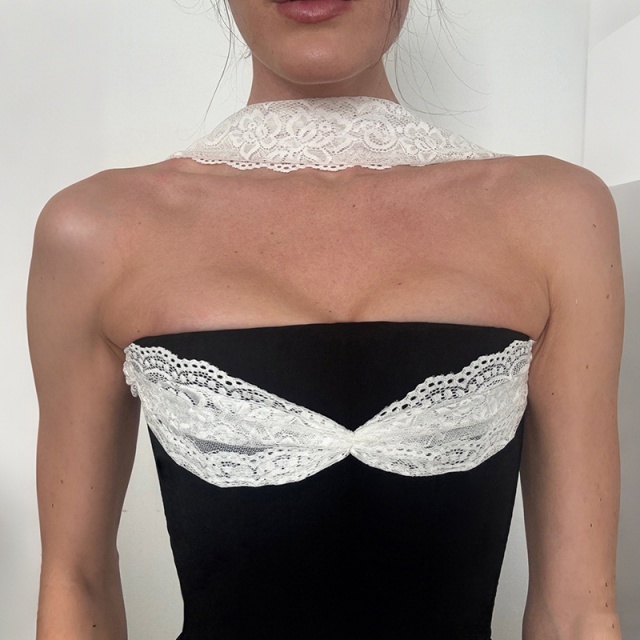 Lace - spliced Slimming Camisole Top