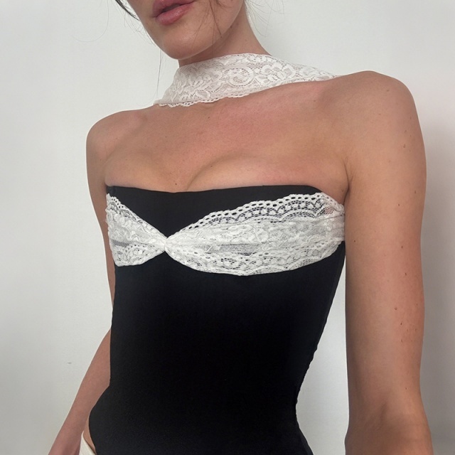 Lace - spliced Slimming Camisole Top