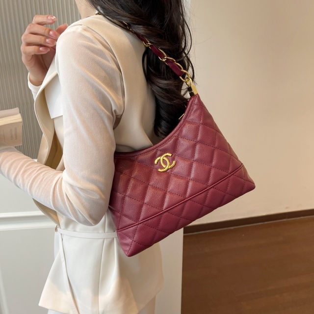 Metal Logo Leather Fashion Crossbody Bags