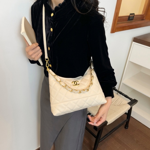Metal Logo Leather Fashion Crossbody Bags
