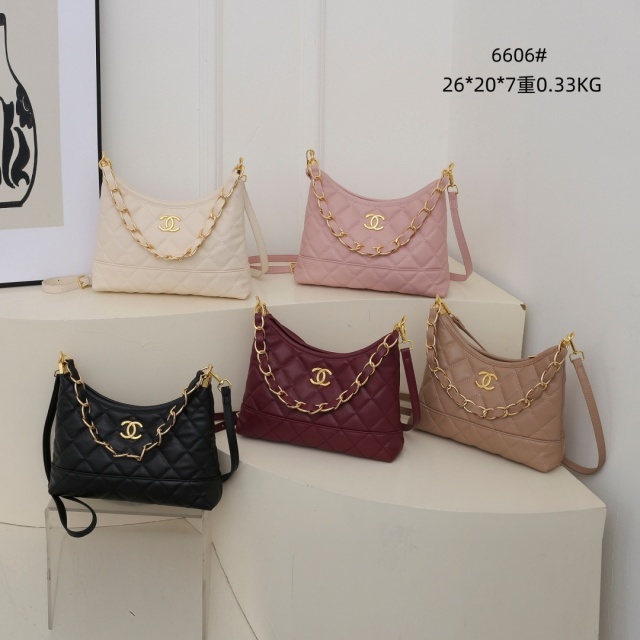 Metal Logo Leather Fashion Crossbody Bags