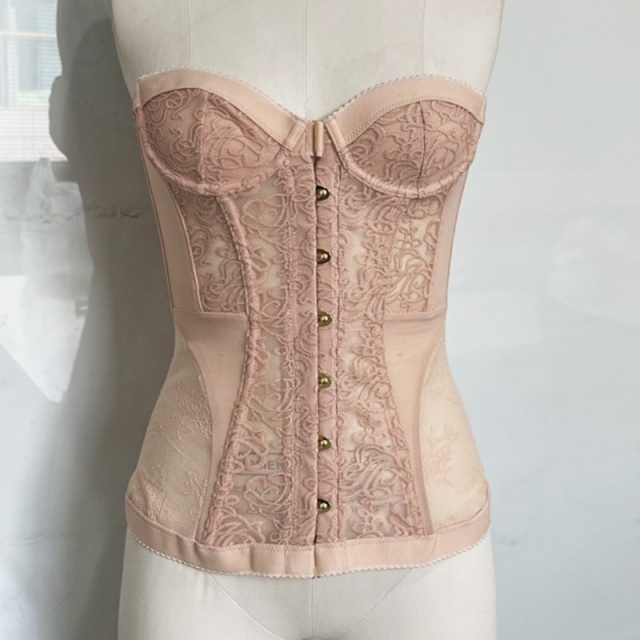 Strapless Lace Corset Top