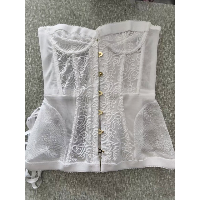 Strapless Lace Corset Top