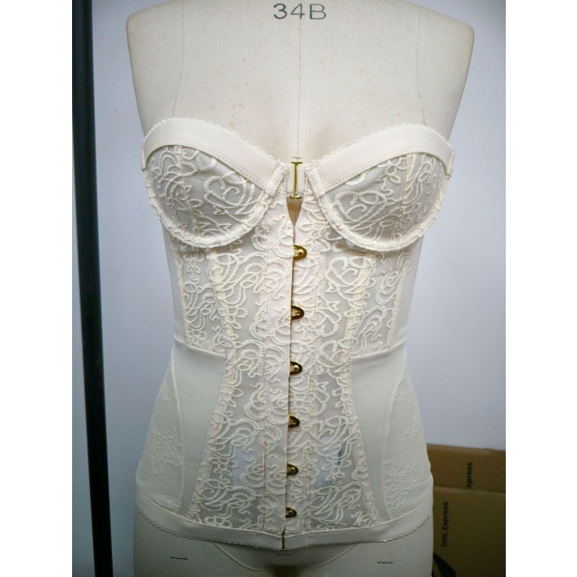 Strapless Lace Corset Top