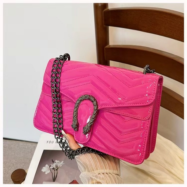 Chained Leather Fashion Women Handbags