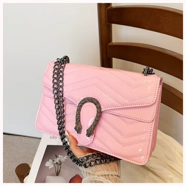 Chained Leather Fashion Women Handbags