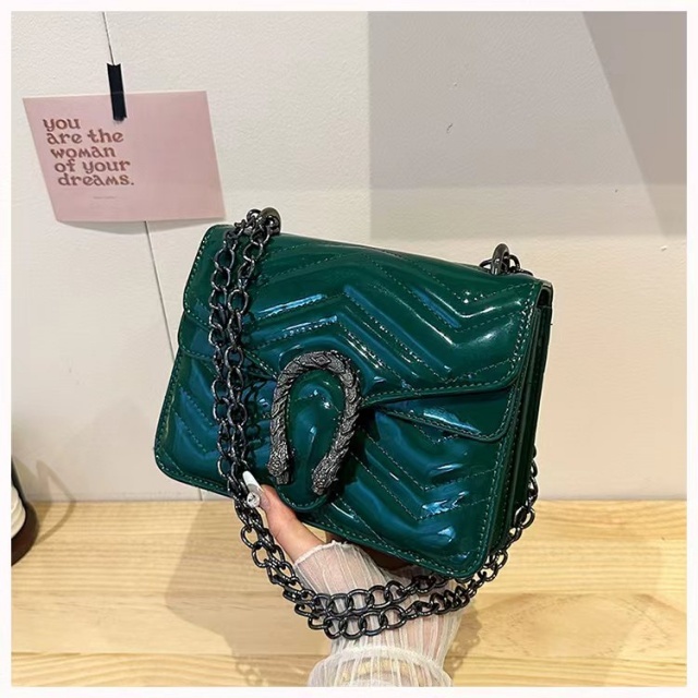 Chained Leather Fashion Women Handbags