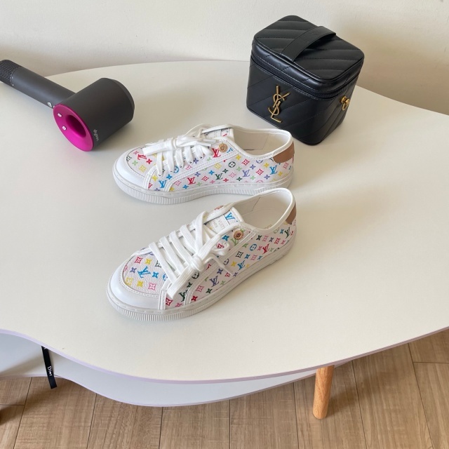 Colorful Printed Women Casual Sneakers