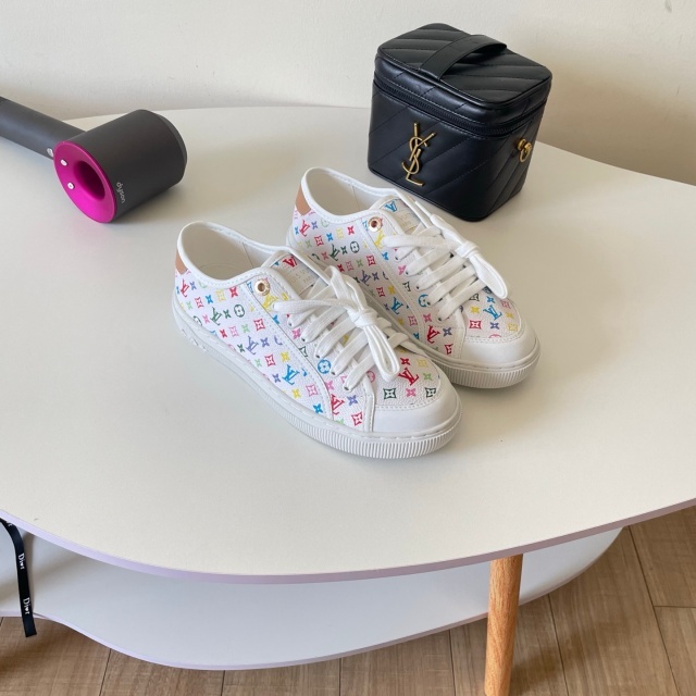 Colorful Printed Women Casual Sneakers