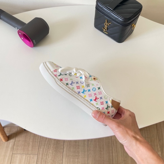 Colorful Printed Women Casual Sneakers