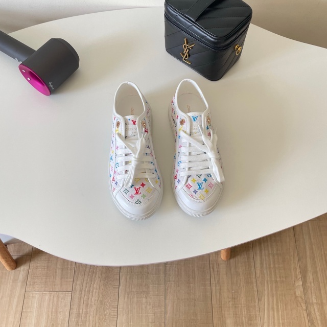Colorful Printed Women Casual Sneakers