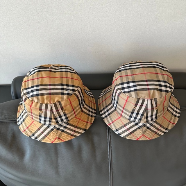 Plaid Print Fashion Bucket Hats