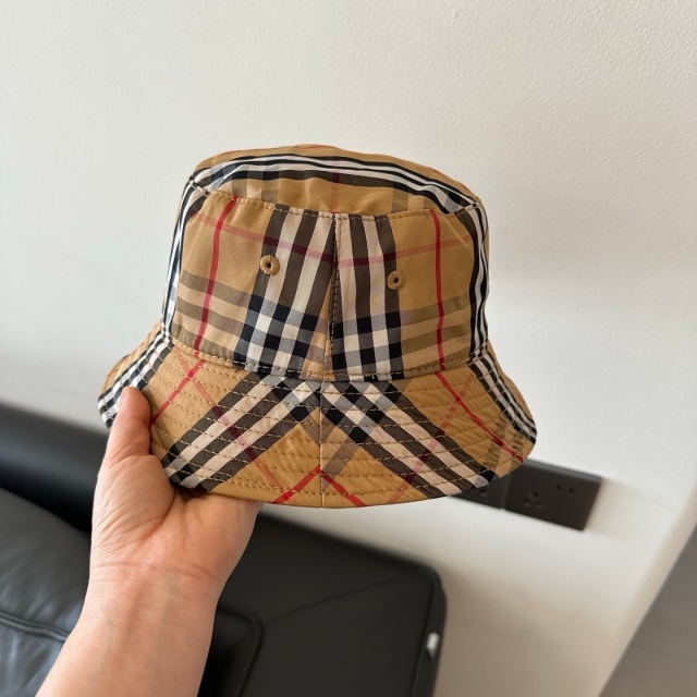 Plaid Print Fashion Bucket Hats