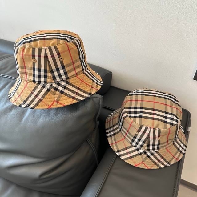 Plaid Print Fashion Bucket Hats