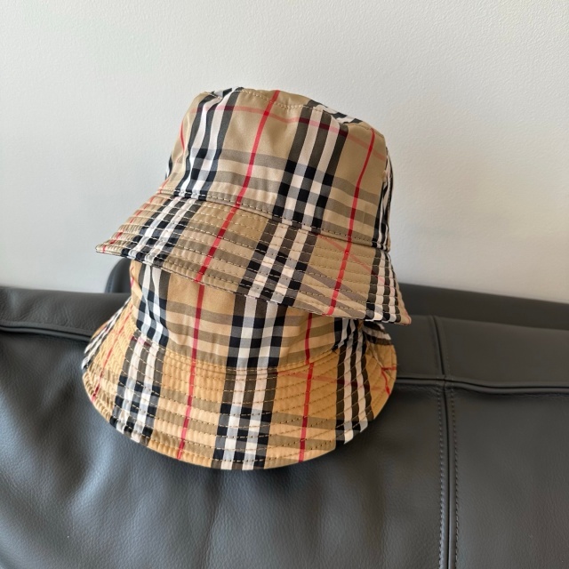 Plaid Print Fashion Bucket Hats
