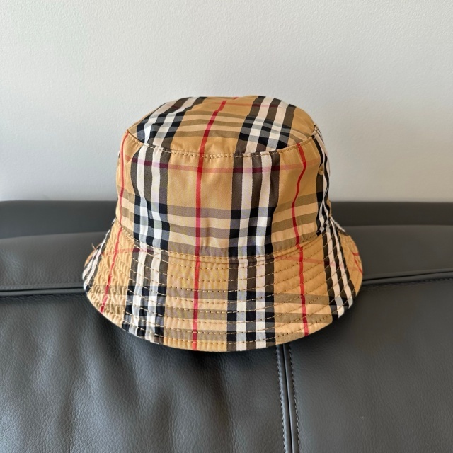 Plaid Print Fashion Bucket Hats