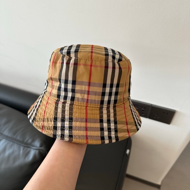 Plaid Print Fashion Bucket Hats